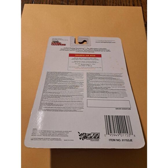 Vintage 1998 NASCAR Ricky Rudd #10 Tide 50th Anniv Race Car Diecast 1 of 9998 - Picture 2 of 2